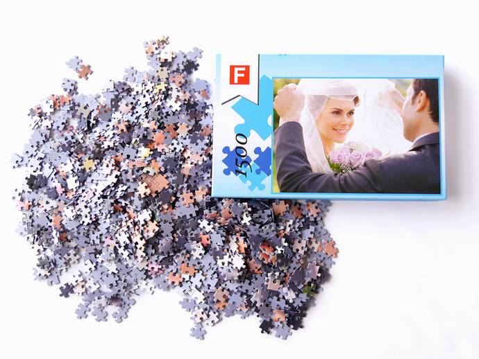 Fotopuzzel met 1500 puzzelstukjes en luxe doos